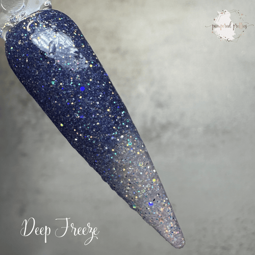 Deep Freeze - Holographic Glitter Triple Thermal Dip Powder - Pampered Pretties