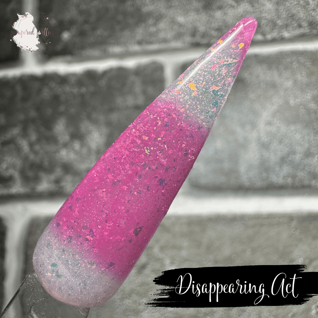 Disappearing Act - Thermal Flakie Dip Powder - Pampered Pretties