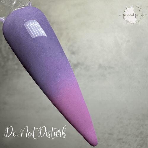 Do Not Disturb - Purple Thermal Dip Powder - Pampered Pretties