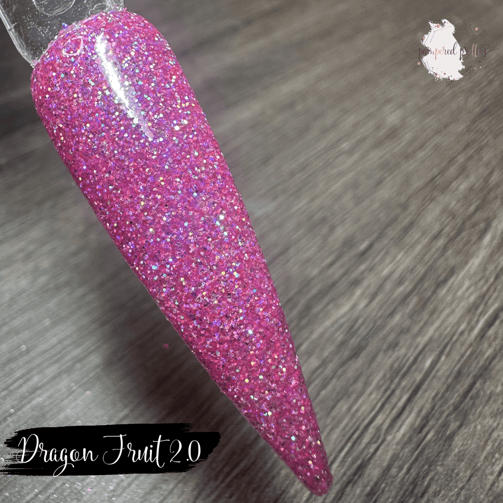 Dragon Fruit 2.0 - Holographic Glitter Dip Powder - Pampered Pretties