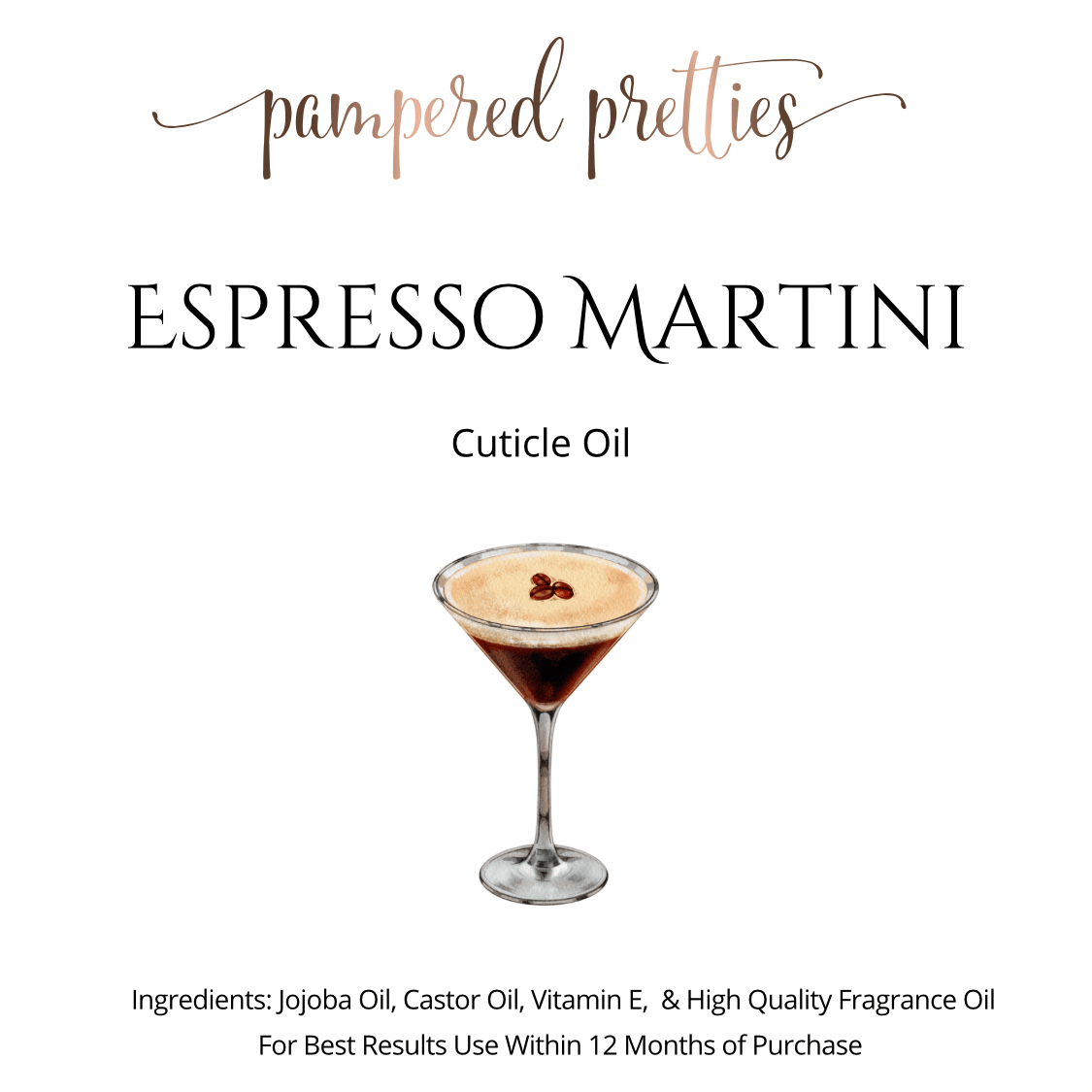 Espresso Martini - Pampered Pretties