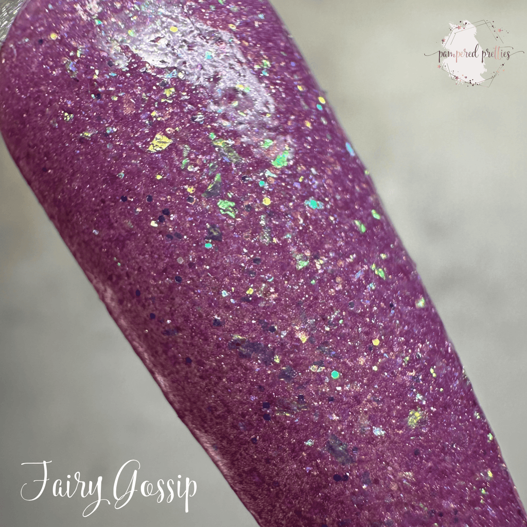 Fairy Gossip - UV Color Changing Opal Flakie Dip Powder - Pampered Pretties