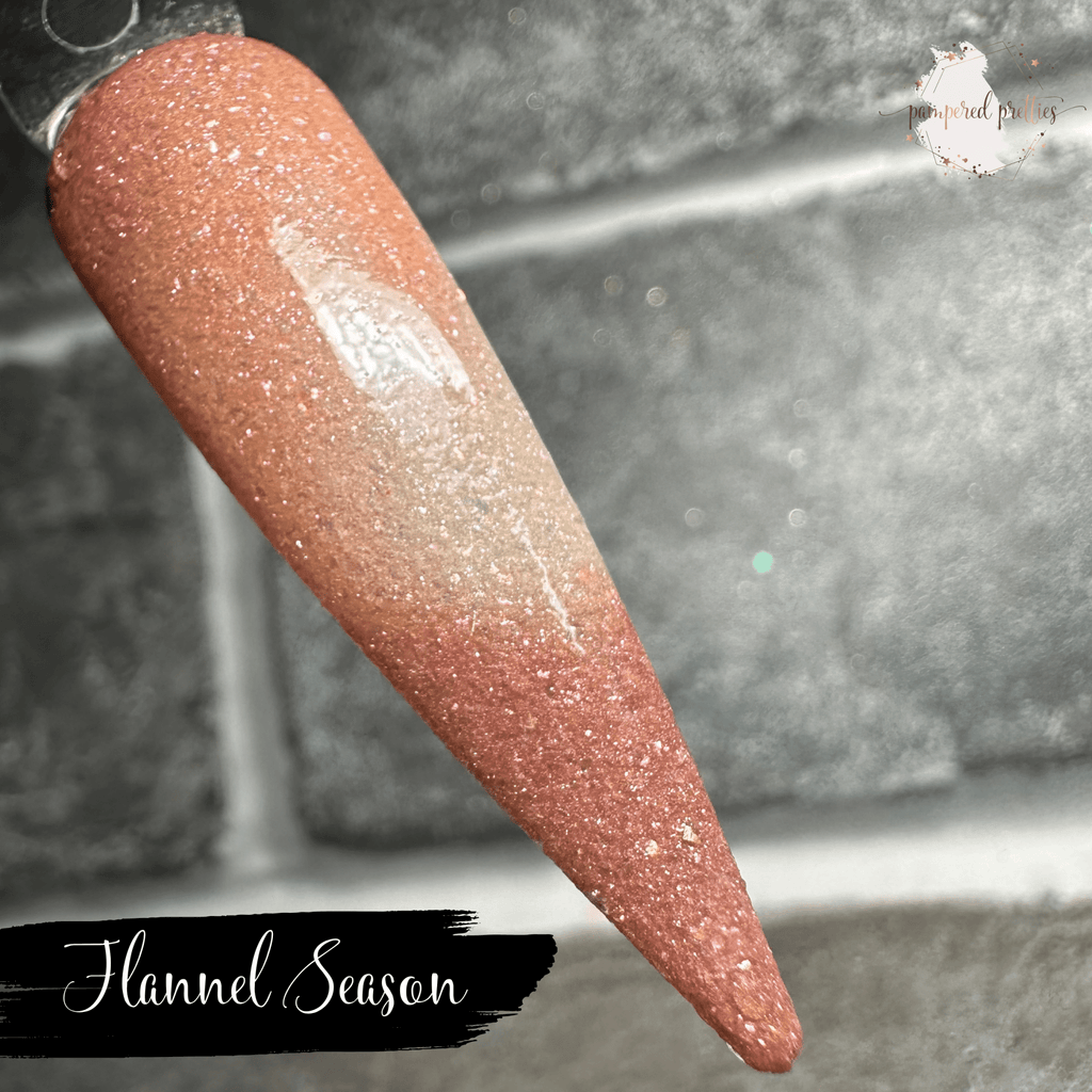 Flannel Season - Triple Thermal Shimmer Dip Powder - Pampered Pretties