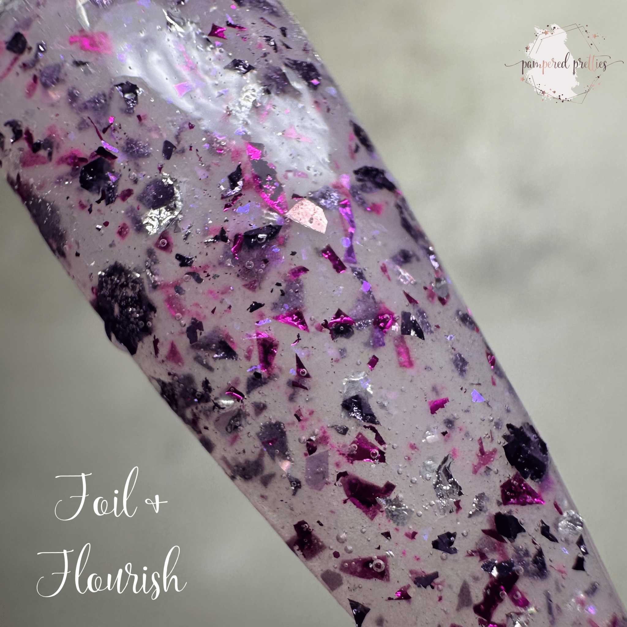 Foil & Flourish - Jelly Foil Dip Powder - Pampered Pretties