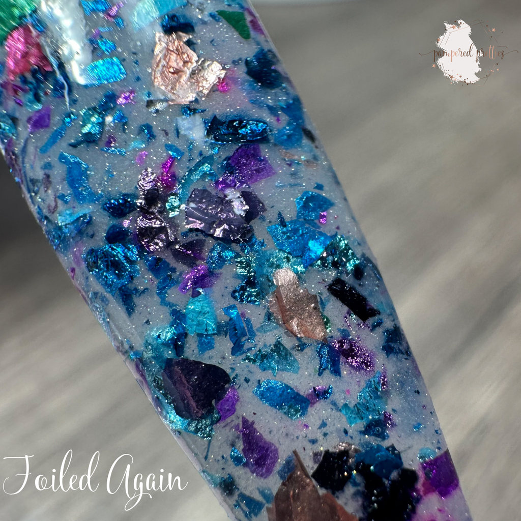 Foiled Again - Jelly Foil Dip Powder - Pampered Pretties