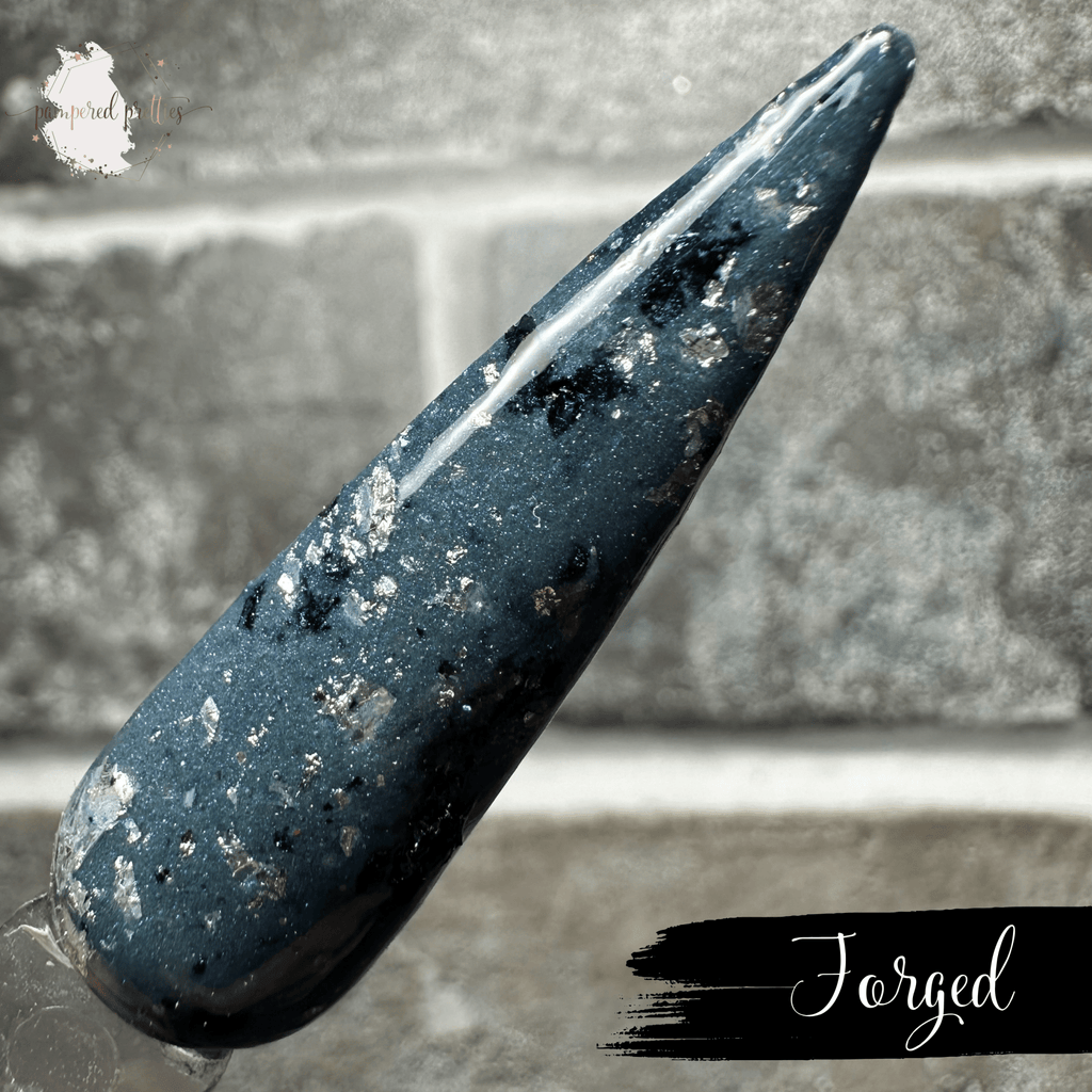 Forged - Foil Flakie Dip Powder - Pampered Pretties