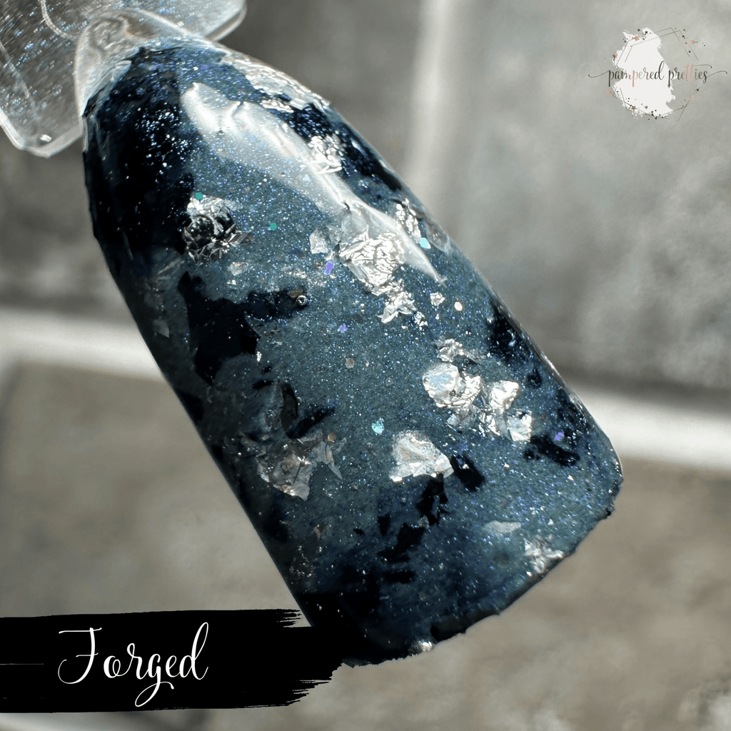 Forged - Foil Flakie Dip Powder - Pampered Pretties