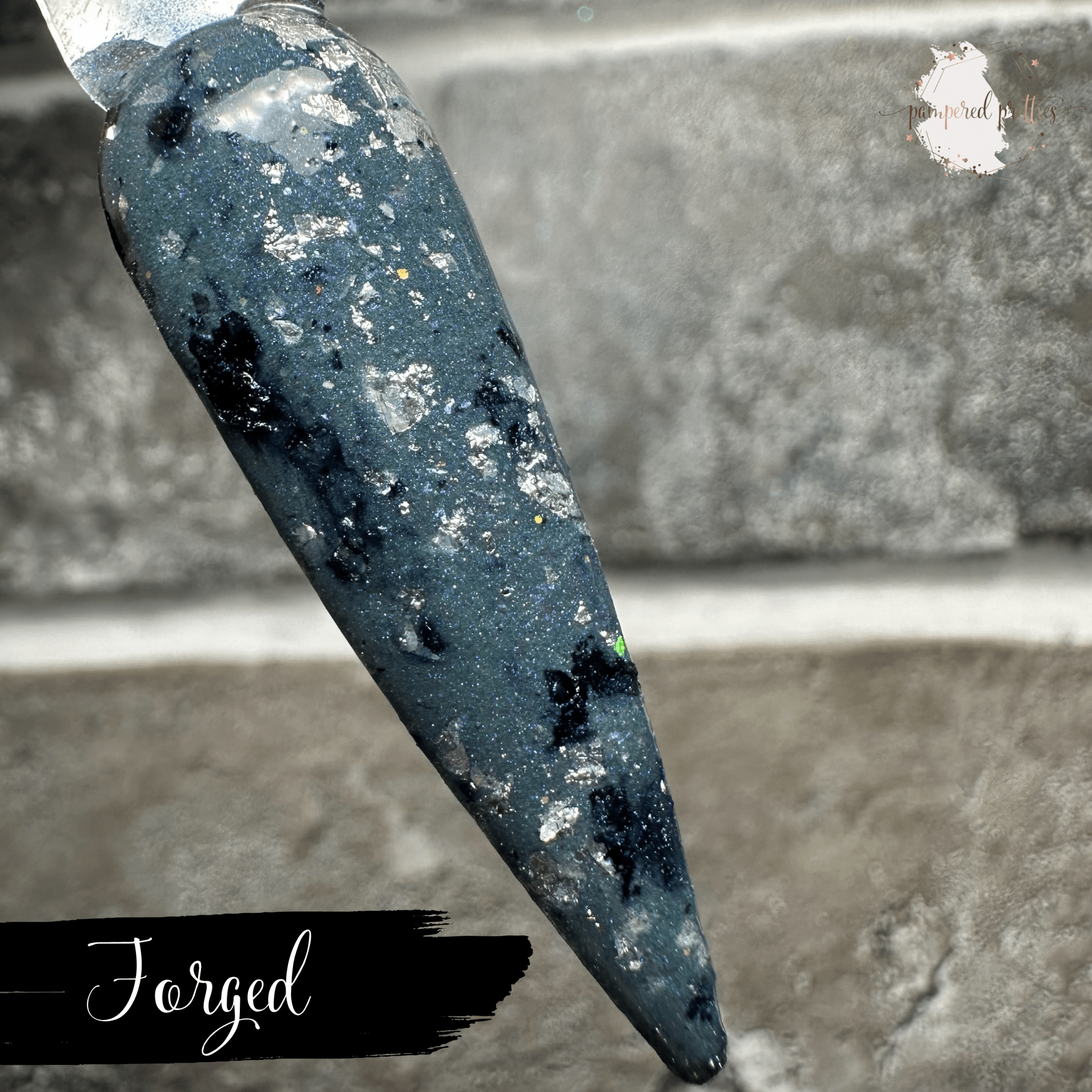 Forged - Foil Flakie Dip Powder - Pampered Pretties