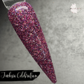 Fuchsia Celebration - Multicolor Glitter Dip Powder - Pampered Pretties