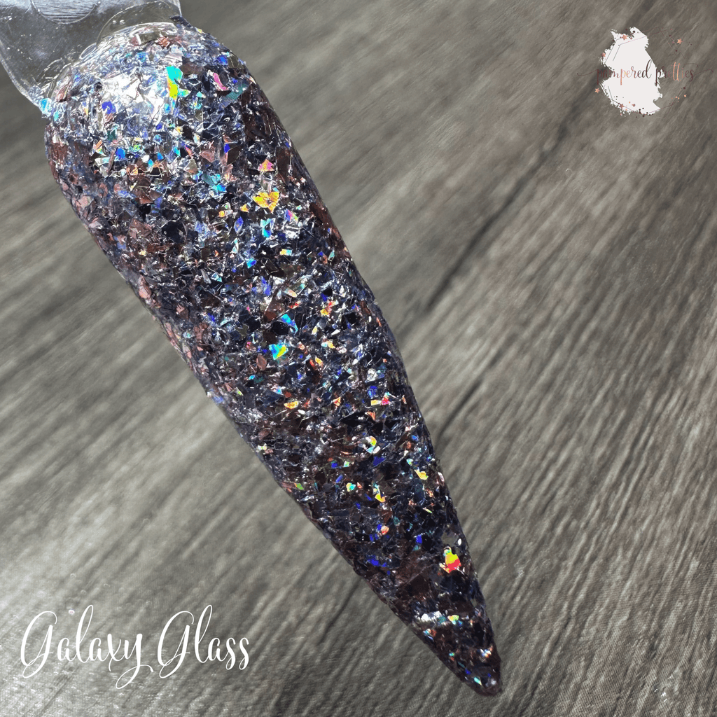 Galaxy Glass - Holographic Glitter Dip Powder - Pampered Pretties