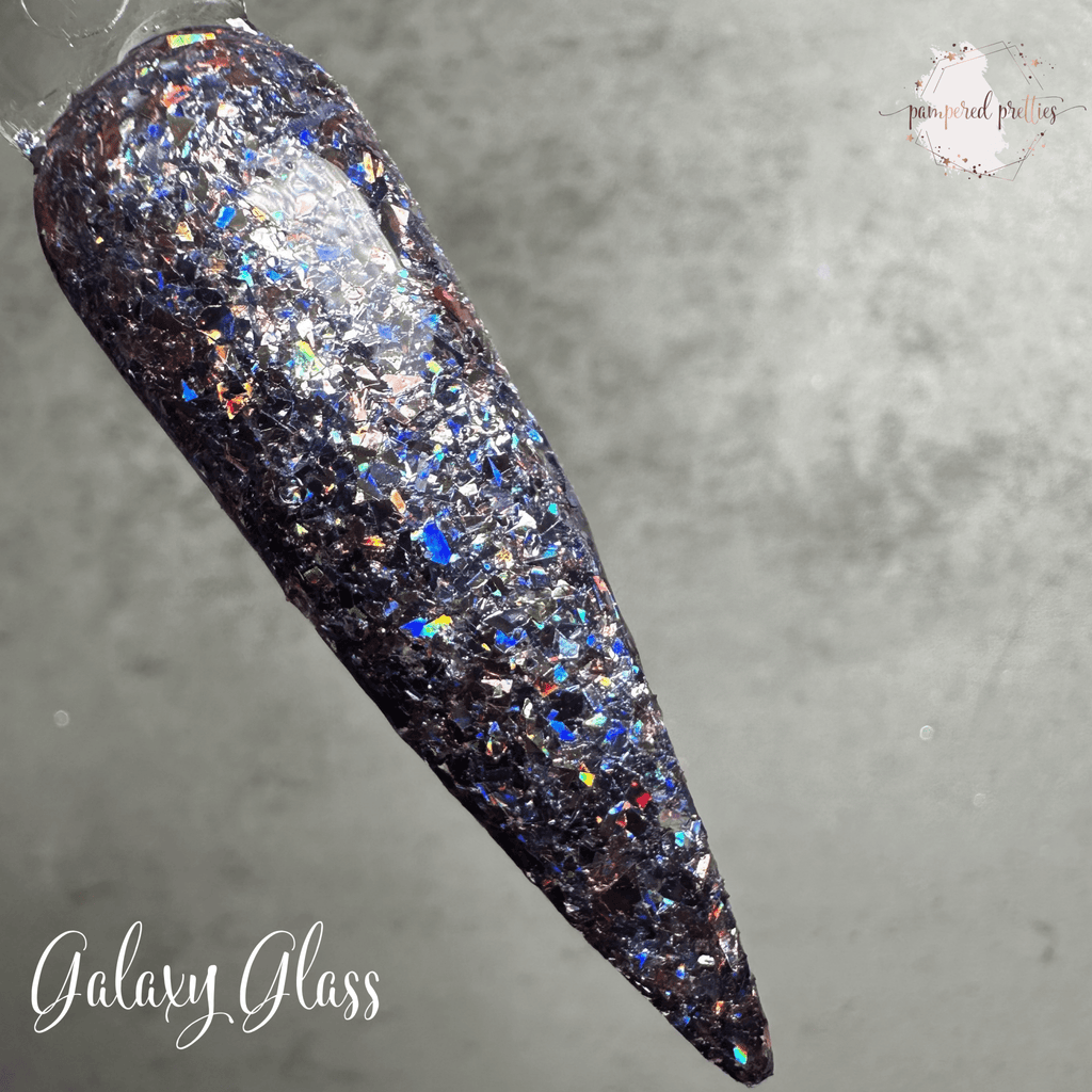 Galaxy Glass - Holographic Glitter Dip Powder - Pampered Pretties