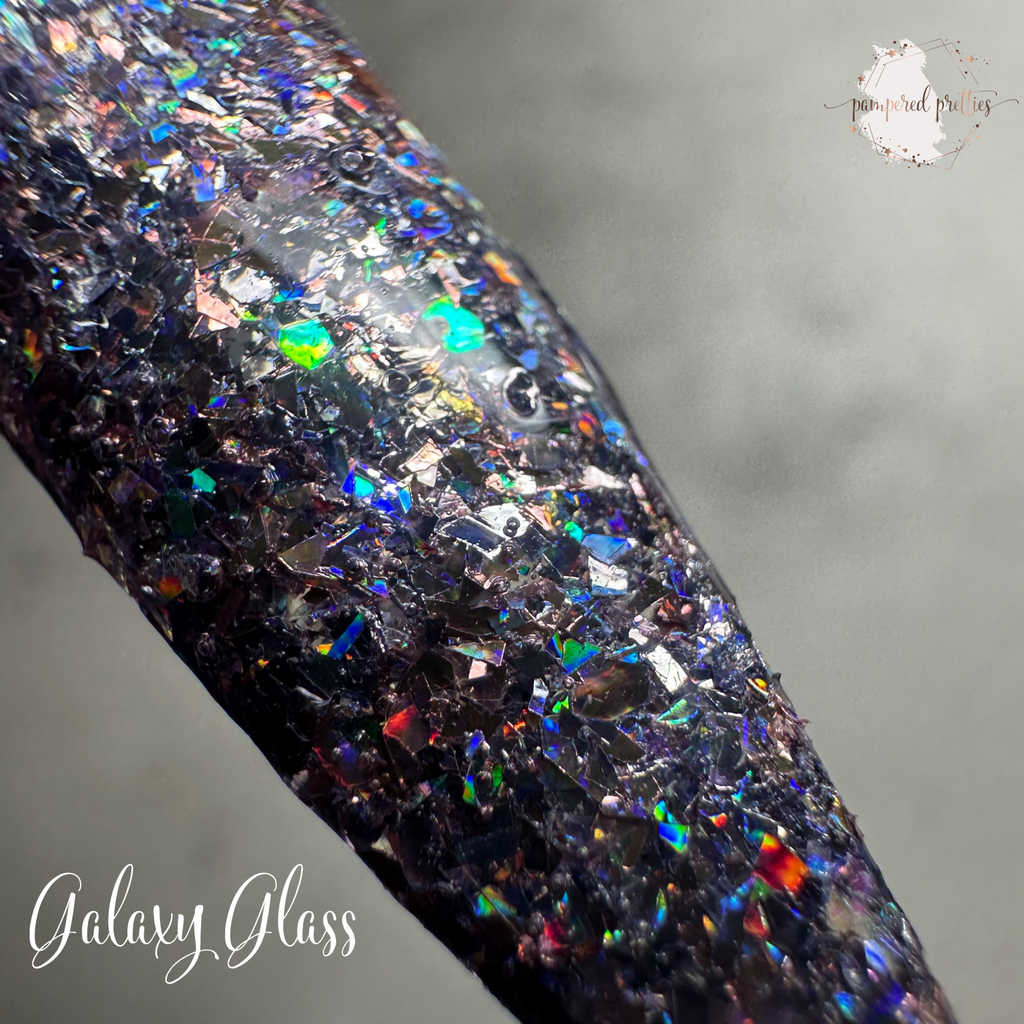 Galaxy Glass - Holographic Glitter Dip Powder - Pampered Pretties