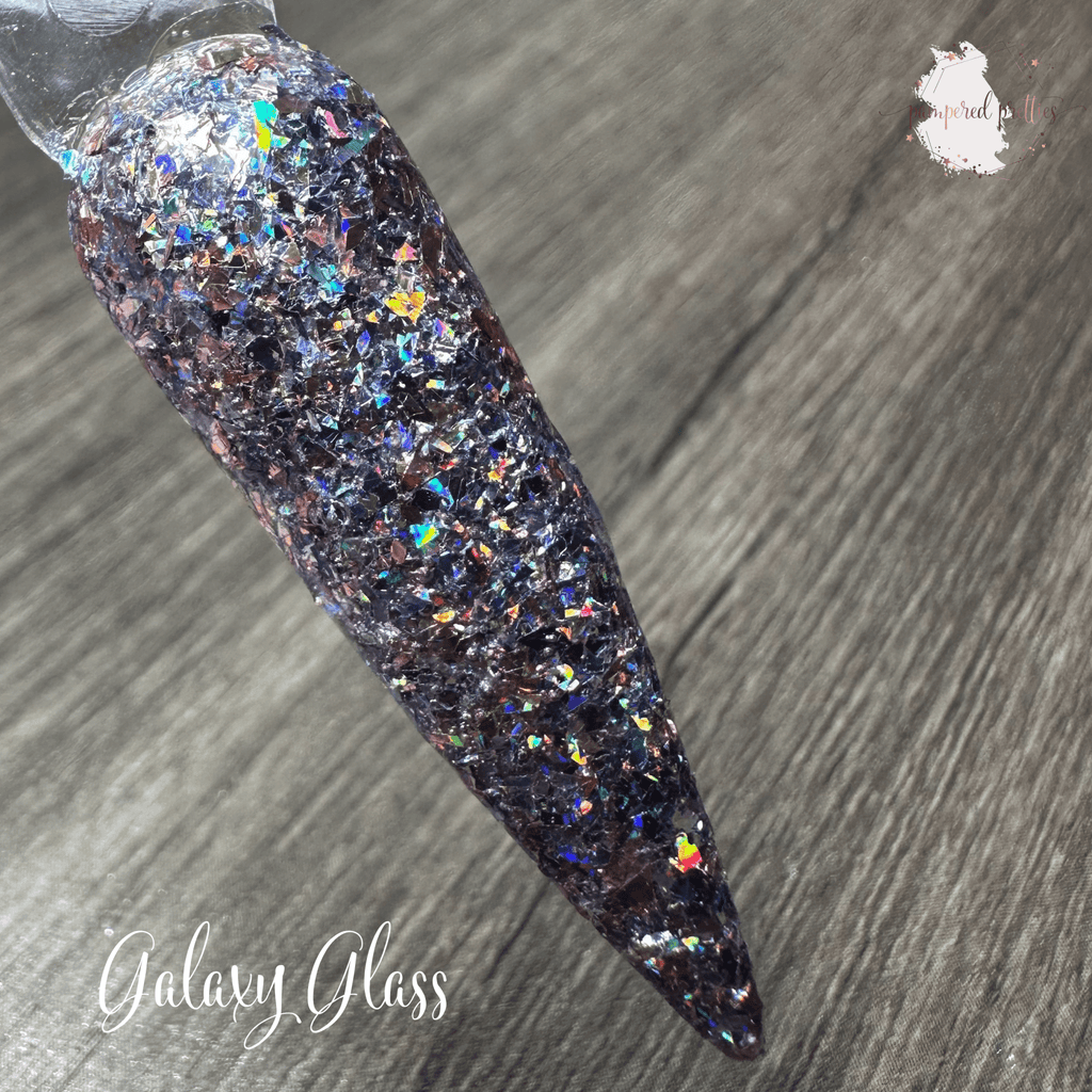 Galaxy Glass - Holographic Glitter Dip Powder - Pampered Pretties