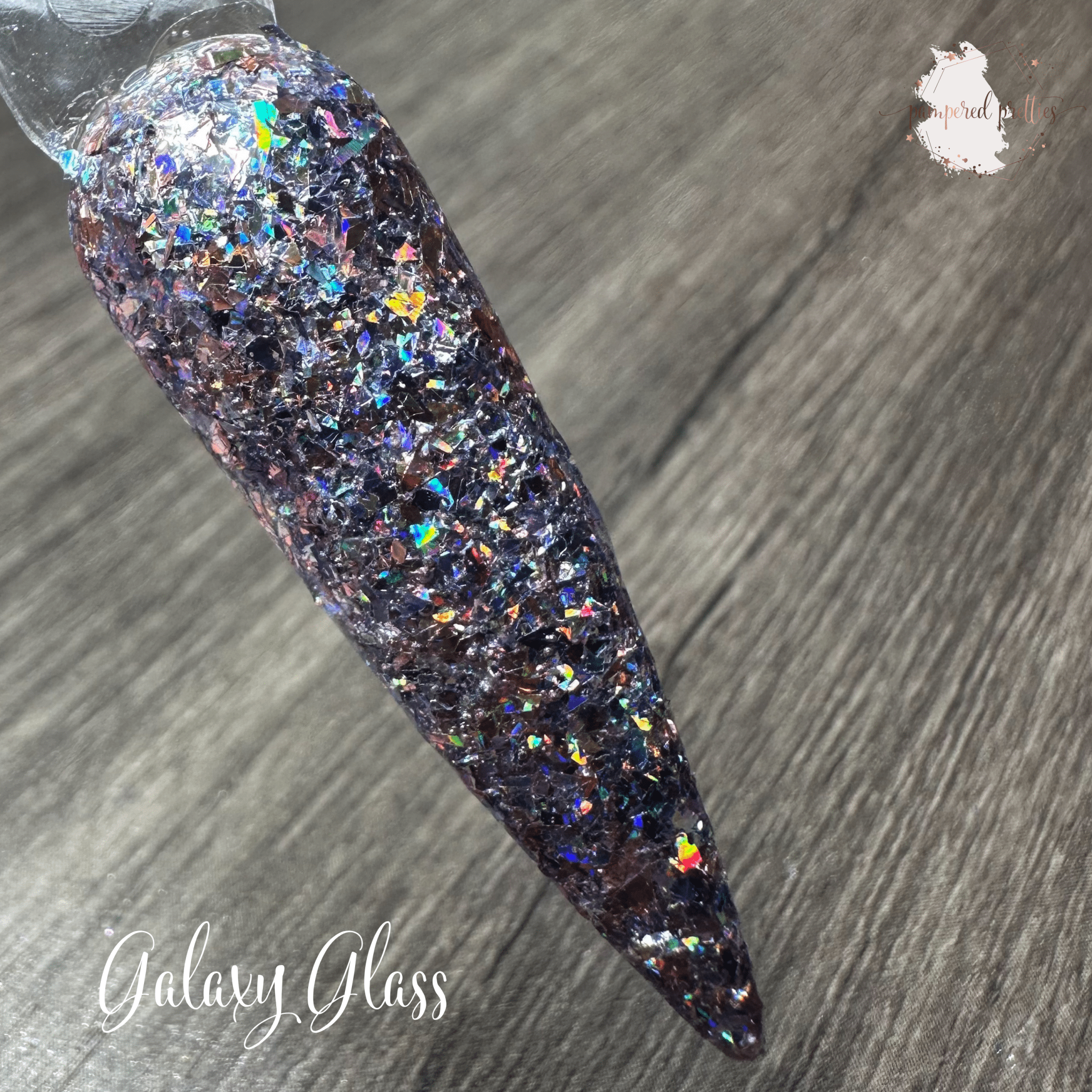 Galaxy Glass - Holographic Glitter Dip Powder - Pampered Pretties