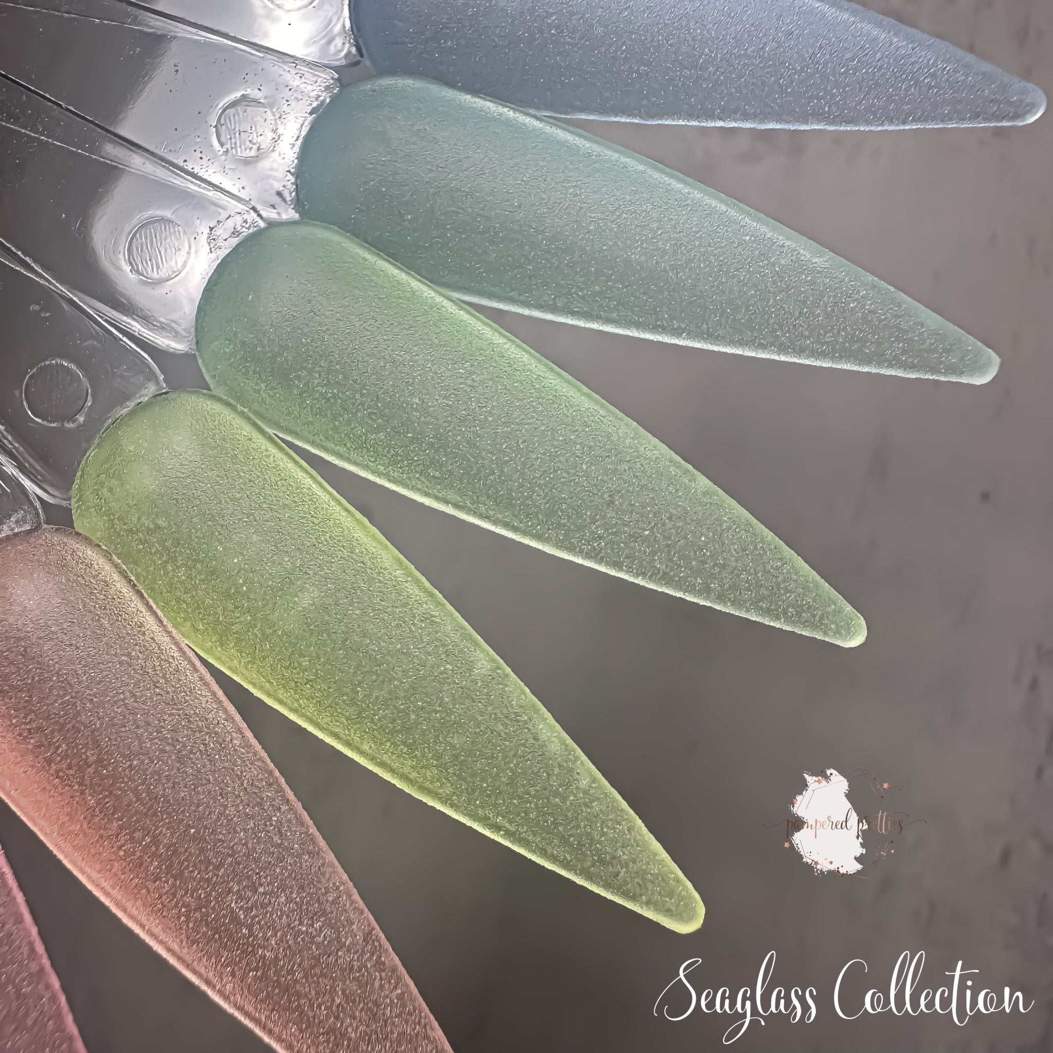 Green Seaglass - Pampered Pretties