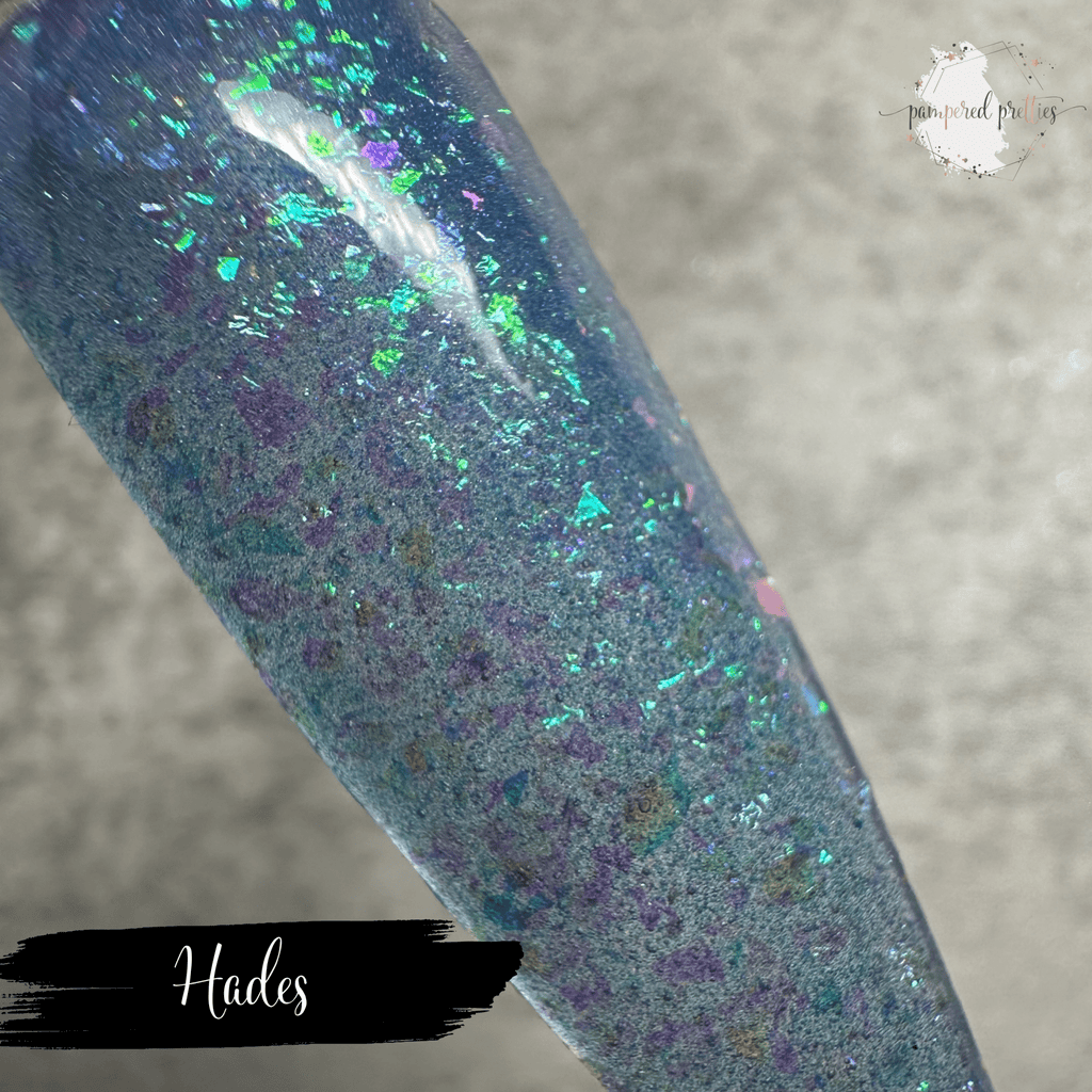 Hades - Opal Flakie Dip Powder - Pampered Pretties