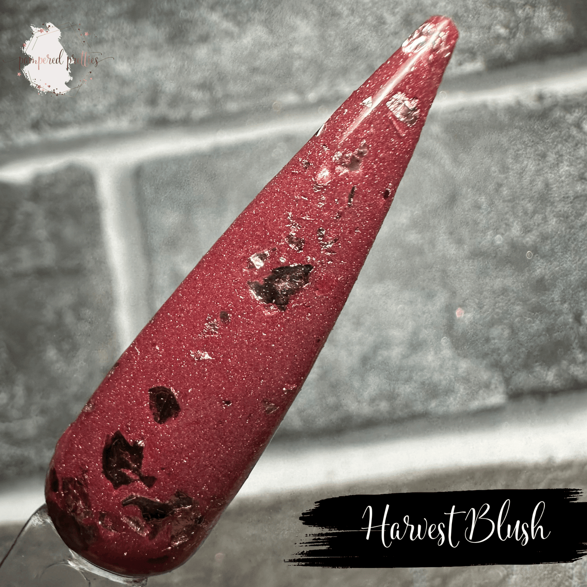 Harvest Blush - Foil Shimmer Dip Powder - Pampered Pretties
