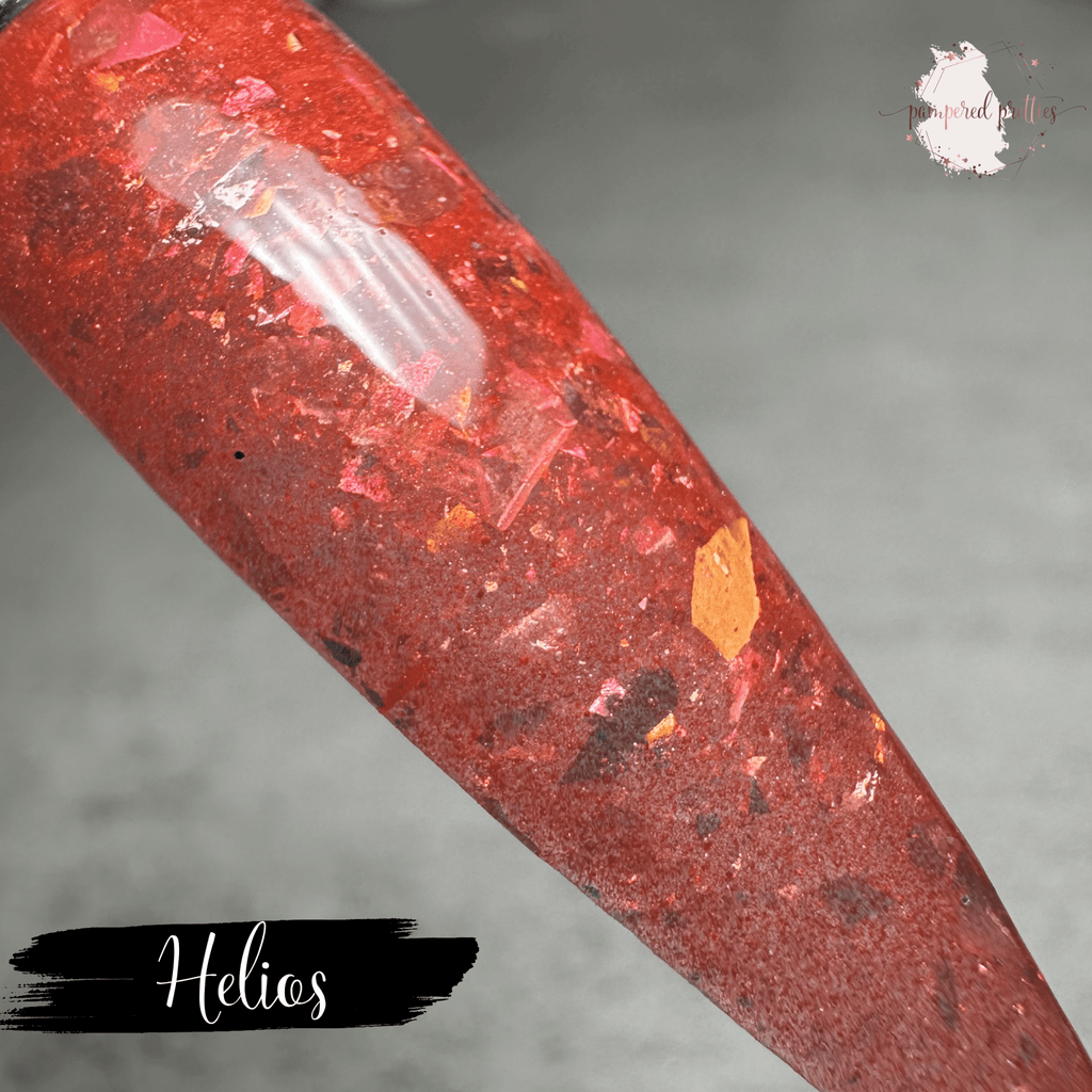 Helios - Opal Flakie Dip Powder - Pampered Pretties