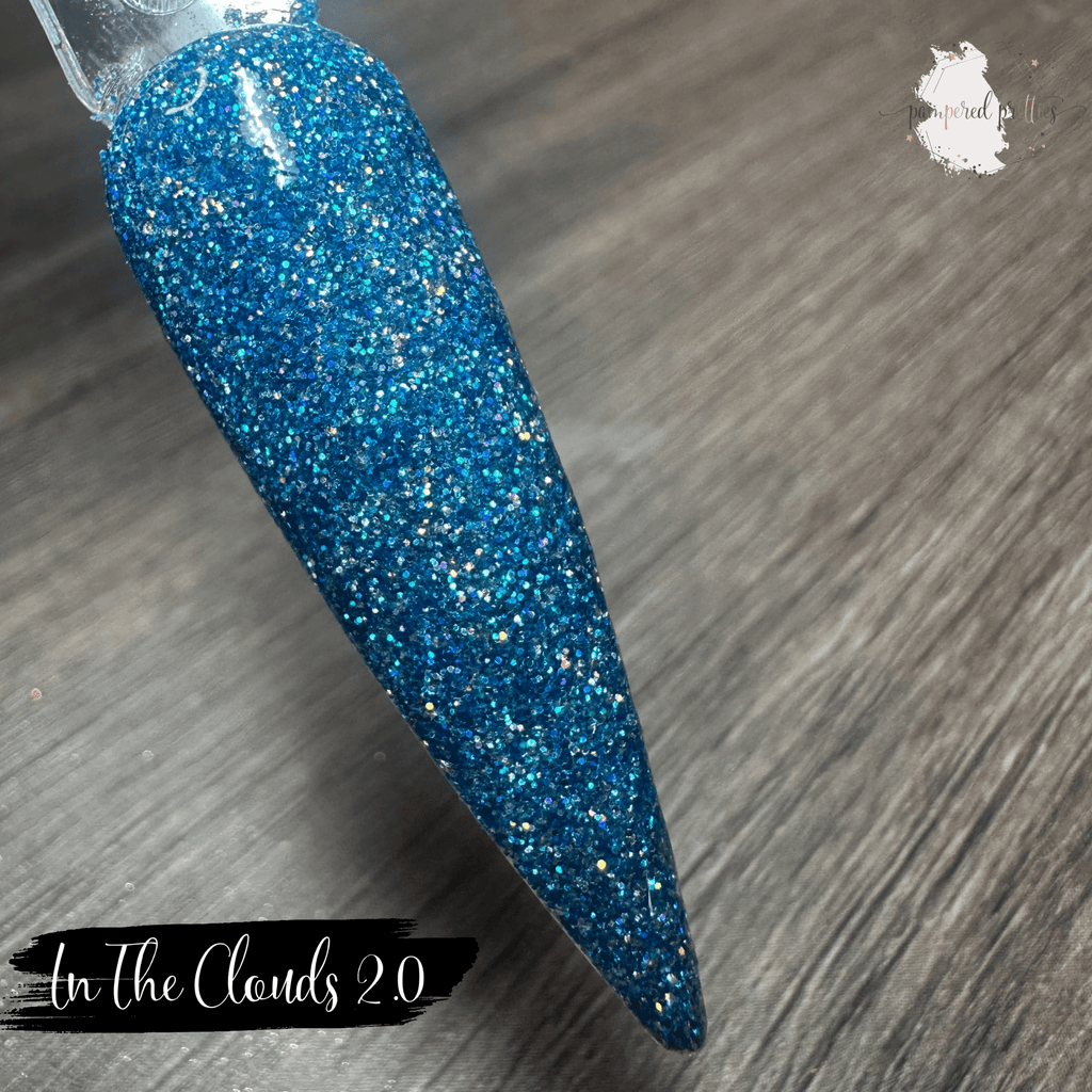 In The Clouds 2.0 - Holographic Glitter Dip Powder - Pampered Pretties
