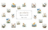 March VIP Decal Set (2024) Blue Easter - Pampered Pretties