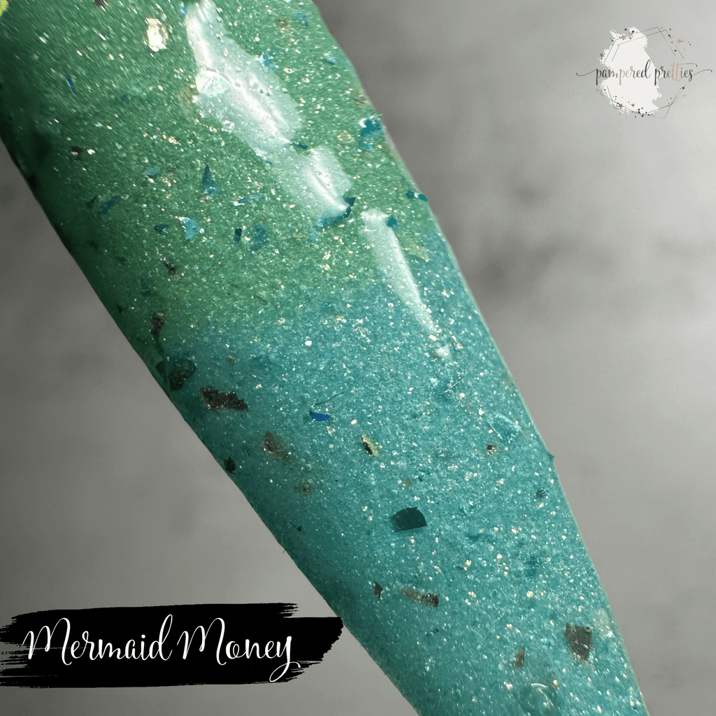 Mermaid Money - Thermal Flakie Dip Powder - Pampered Pretties