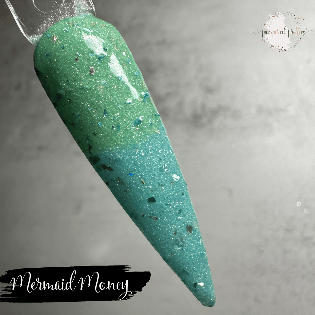 Mermaid Money - Thermal Flakie Dip Powder - Pampered Pretties