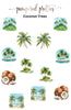 Midi Pretty - Coconut Trees - Pampered Pretties