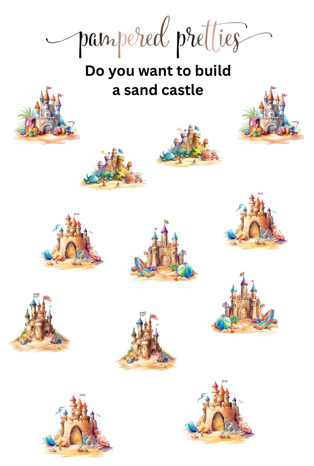 Midi Pretty - Do You Want To Build A Sand Castle? - Pampered Pretties
