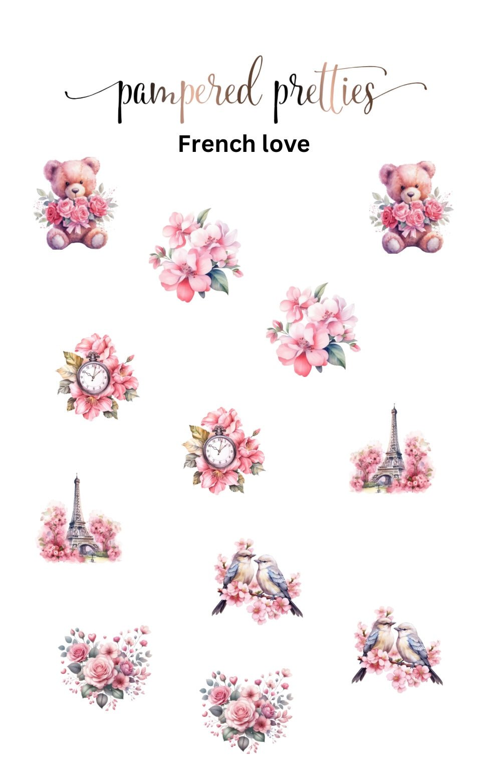 Midi Pretty - French Love - Pampered Pretties