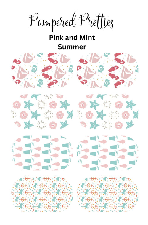Midi Pretty - Pink & Mint Summer - Pampered Pretties