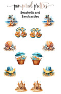 Midi Pretty - Seashells & Sand Castles - Pampered Pretties