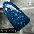 Midnight Mischief - Foil Flakie Dip Powder - Pampered Pretties