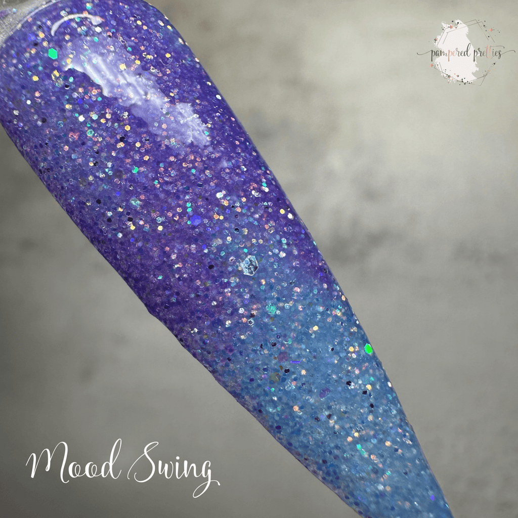 Mood Swing - Holographic Glitter Thermal Dip Powder - Pampered Pretties