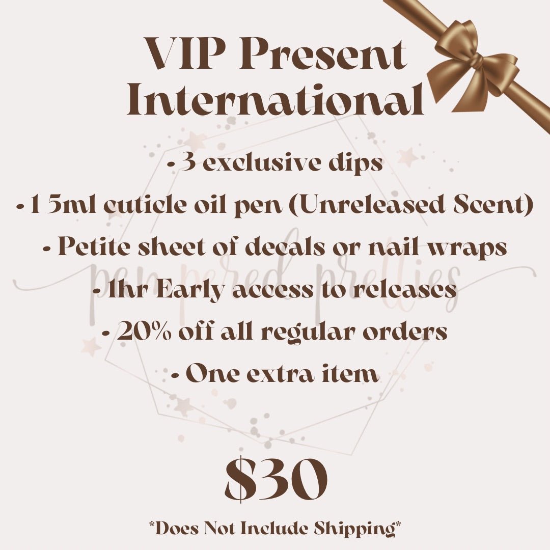 Pampered VIP (International) - Pampered Pretties