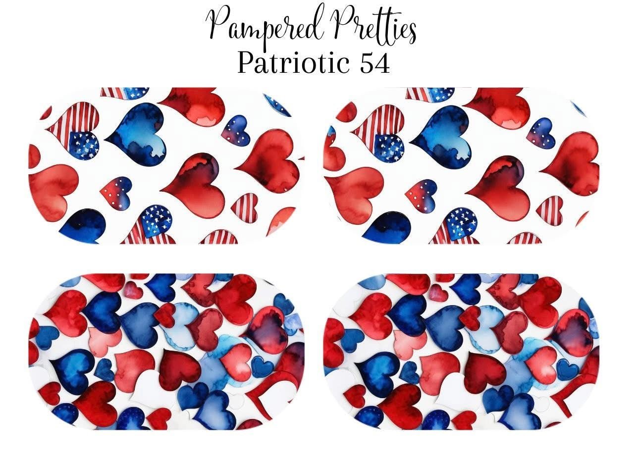 Petite Pretties - Patriotic 54 - Pampered Pretties