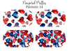 Petite Pretties - Patriotic 54 - Pampered Pretties