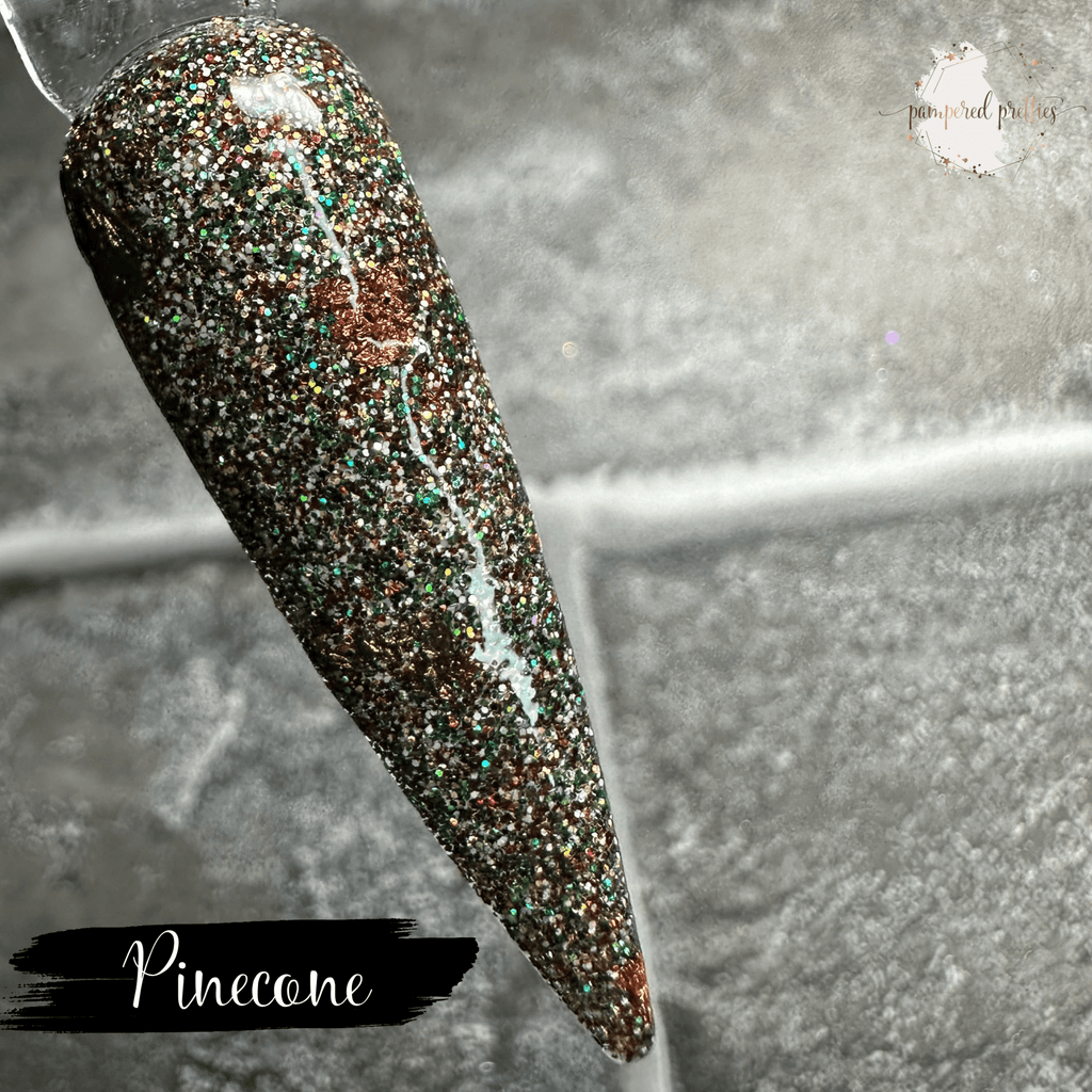 Pinecone - Fine Glitter Foil Dip Powder - Pampered Pretties