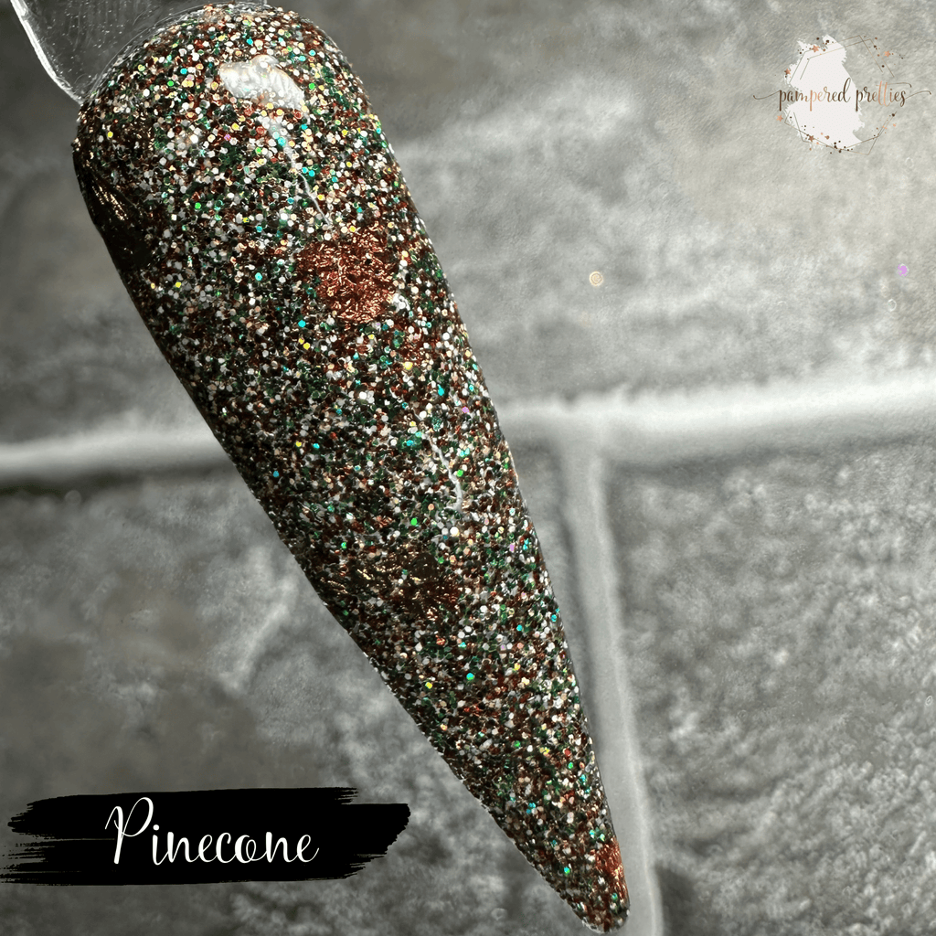 Pinecone - Fine Glitter Foil Dip Powder - Pampered Pretties