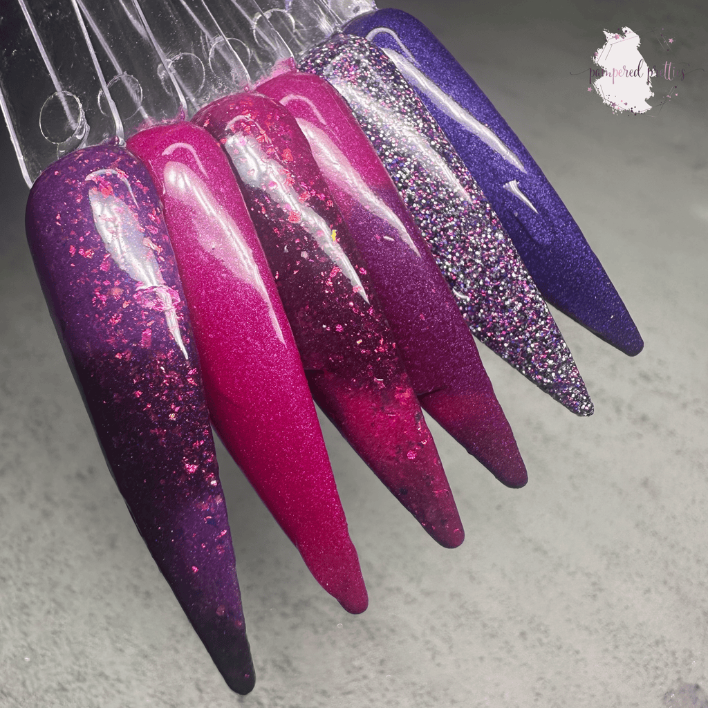 Pomegranate - Thermal Shimmer Dip Powder - Pampered Pretties