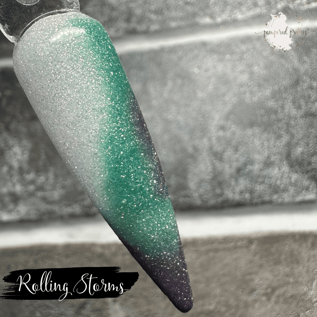 Rolling Storms - Triple Thermal Shimmer Dip Powder - Pampered Pretties