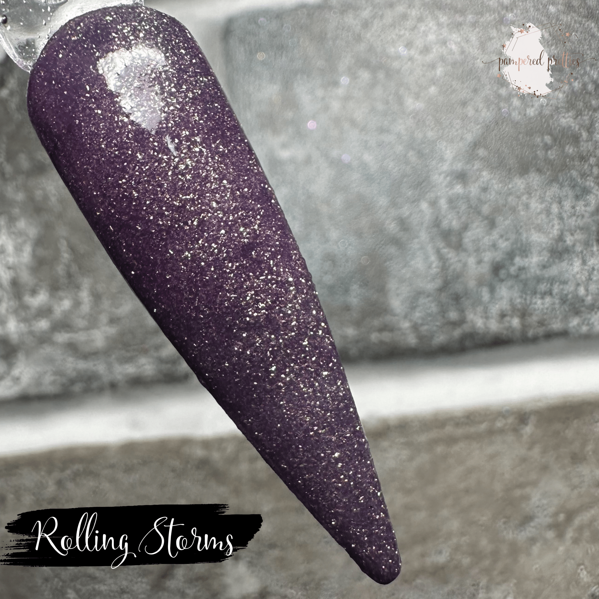 Rolling Storms - Triple Thermal Shimmer Dip Powder - Pampered Pretties