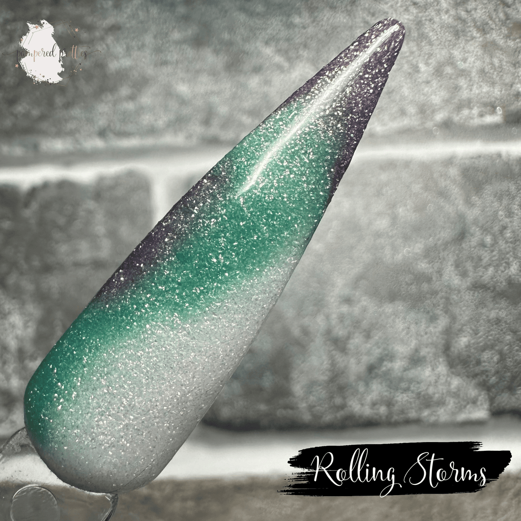 Rolling Storms - Triple Thermal Shimmer Dip Powder - Pampered Pretties