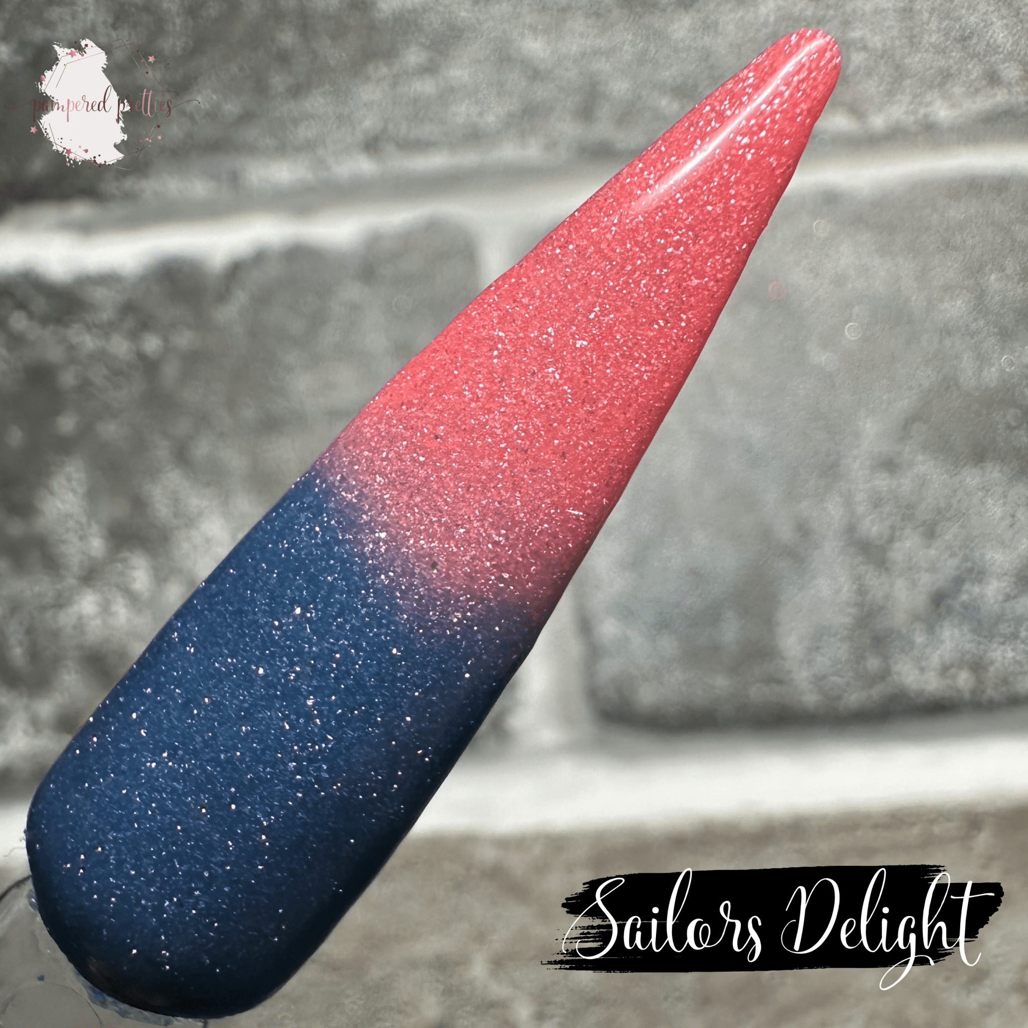 Sailor's Delight - Thermal Shimmer Dip Powder - Pampered Pretties