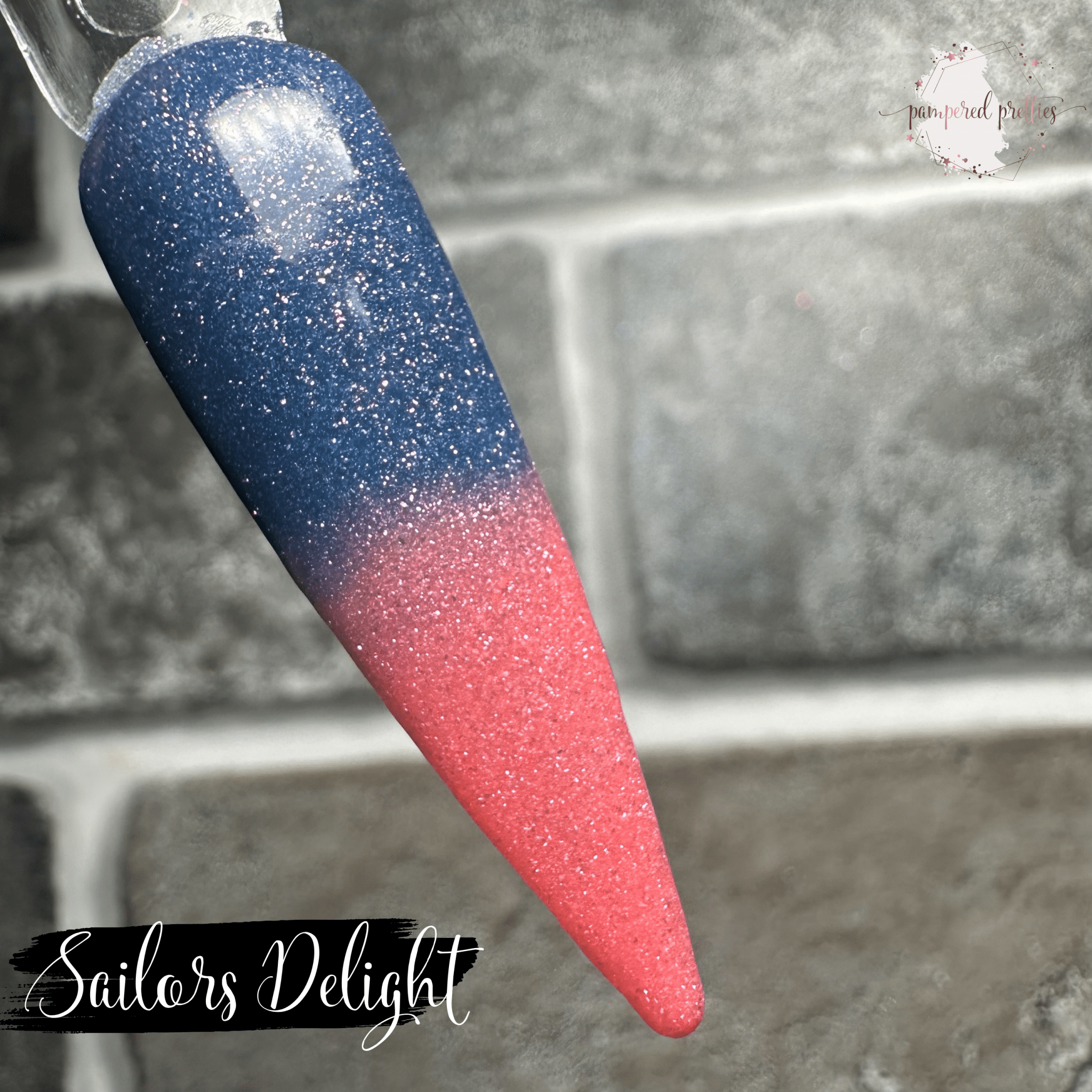 Sailor's Delight - Thermal Shimmer Dip Powder - Pampered Pretties