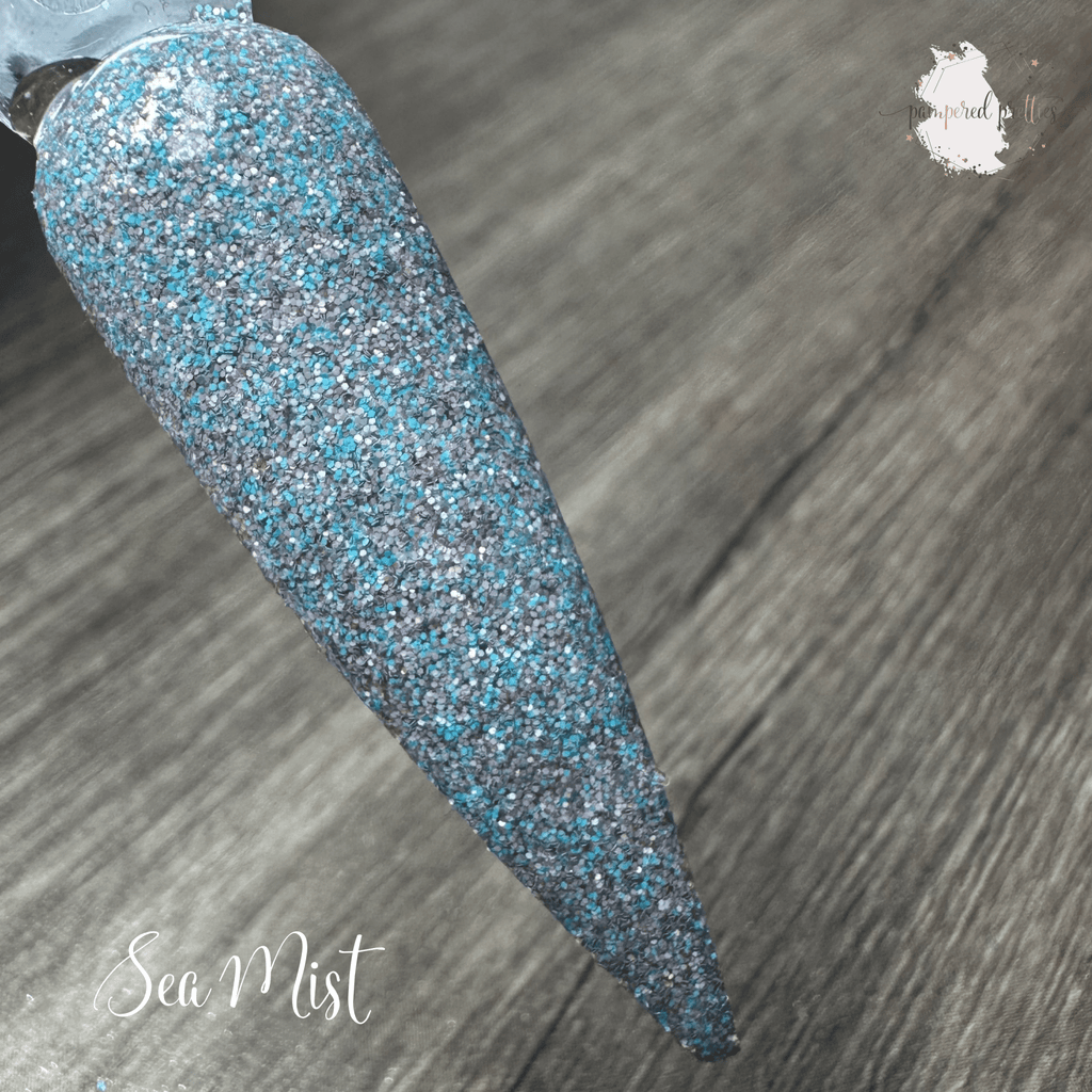 Sea Mist - Matte Glitter Dip Powder - Pampered Pretties