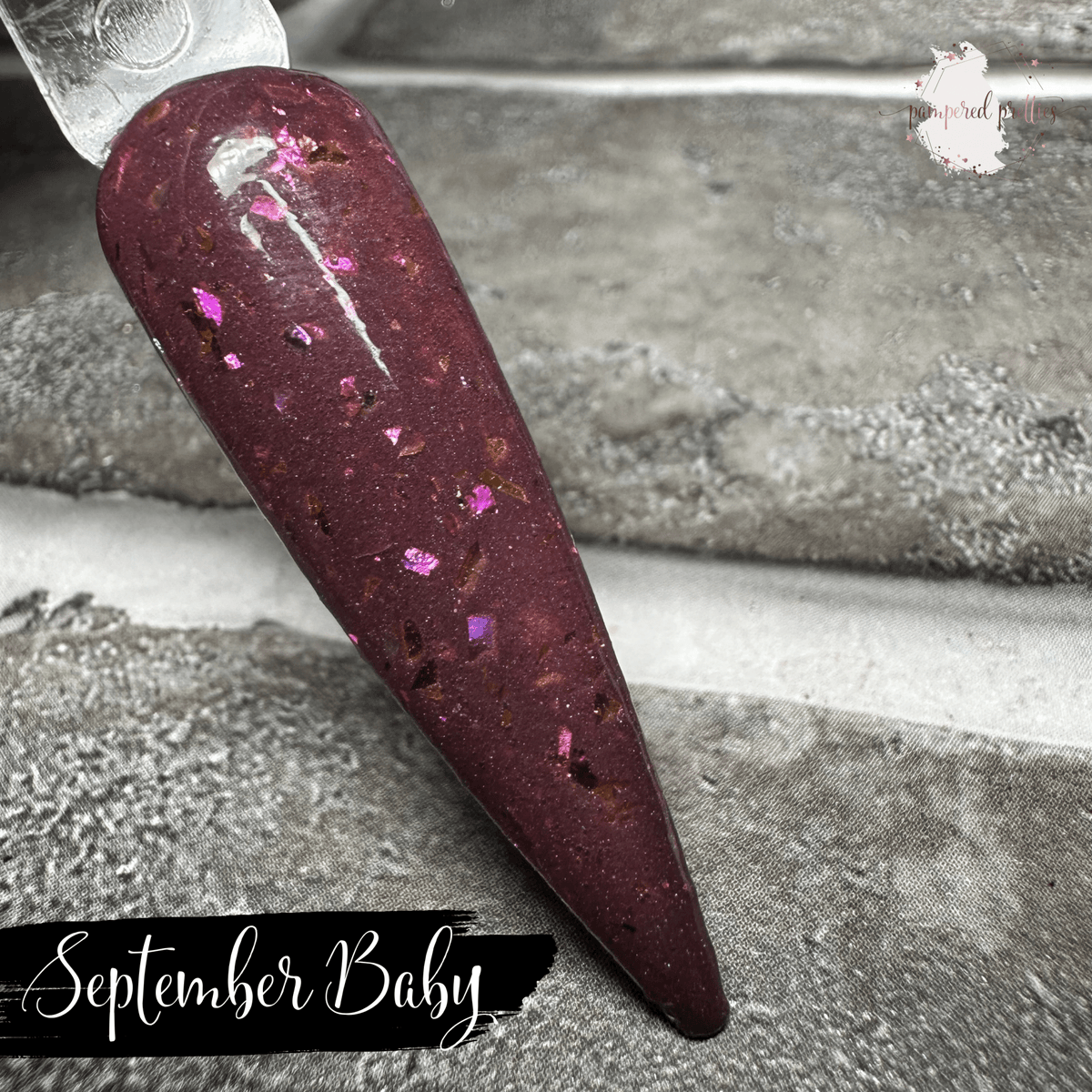 September Baby - Thermal Flakie Dip Powder - Pampered Pretties