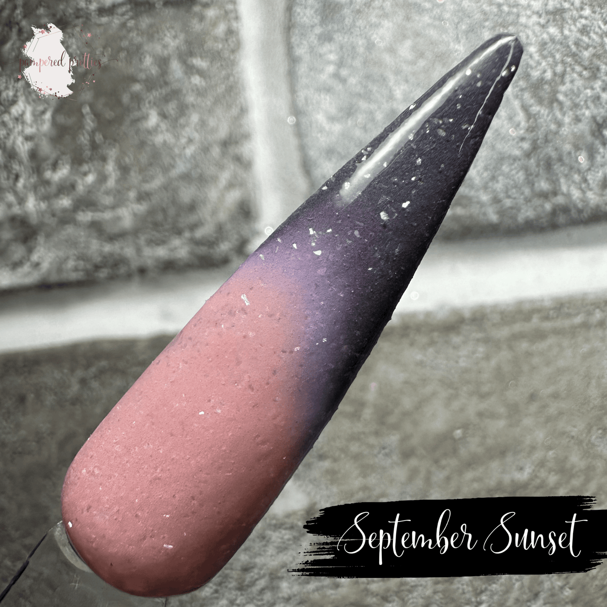 September Sunset - Triple Thermal Shimmer Dip Powder - Pampered Pretties