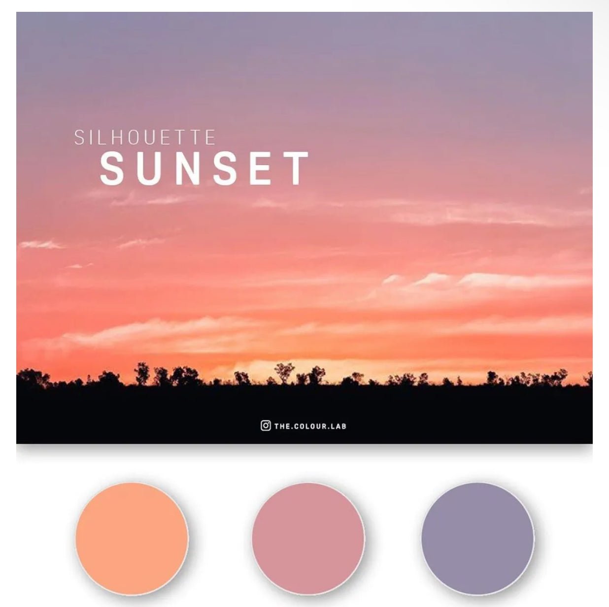 Silhouette Sunset Trio - Pampered Pretties