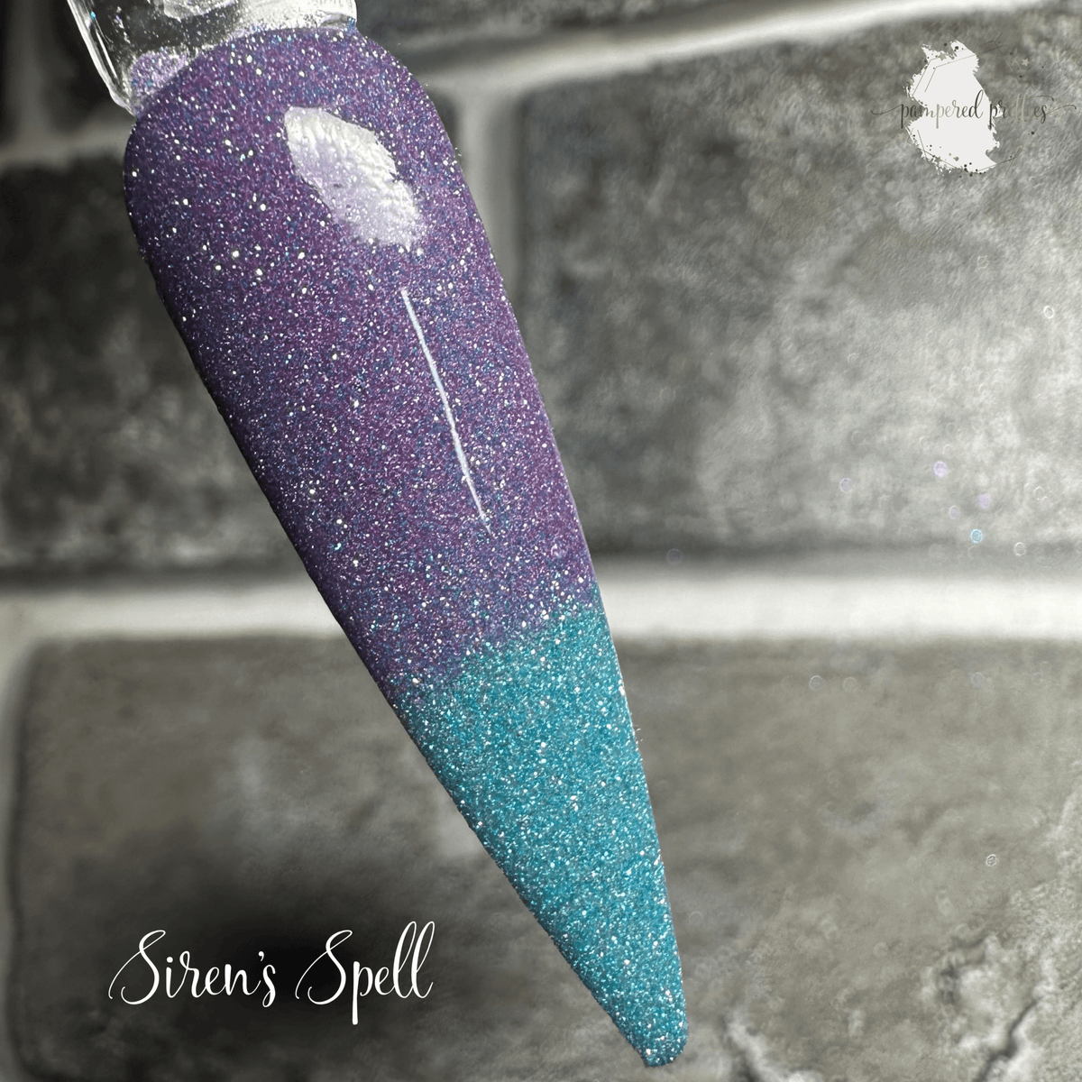 Siren's Spell - Thermal Reflective Glitter Dip Powder - Pampered Pretties