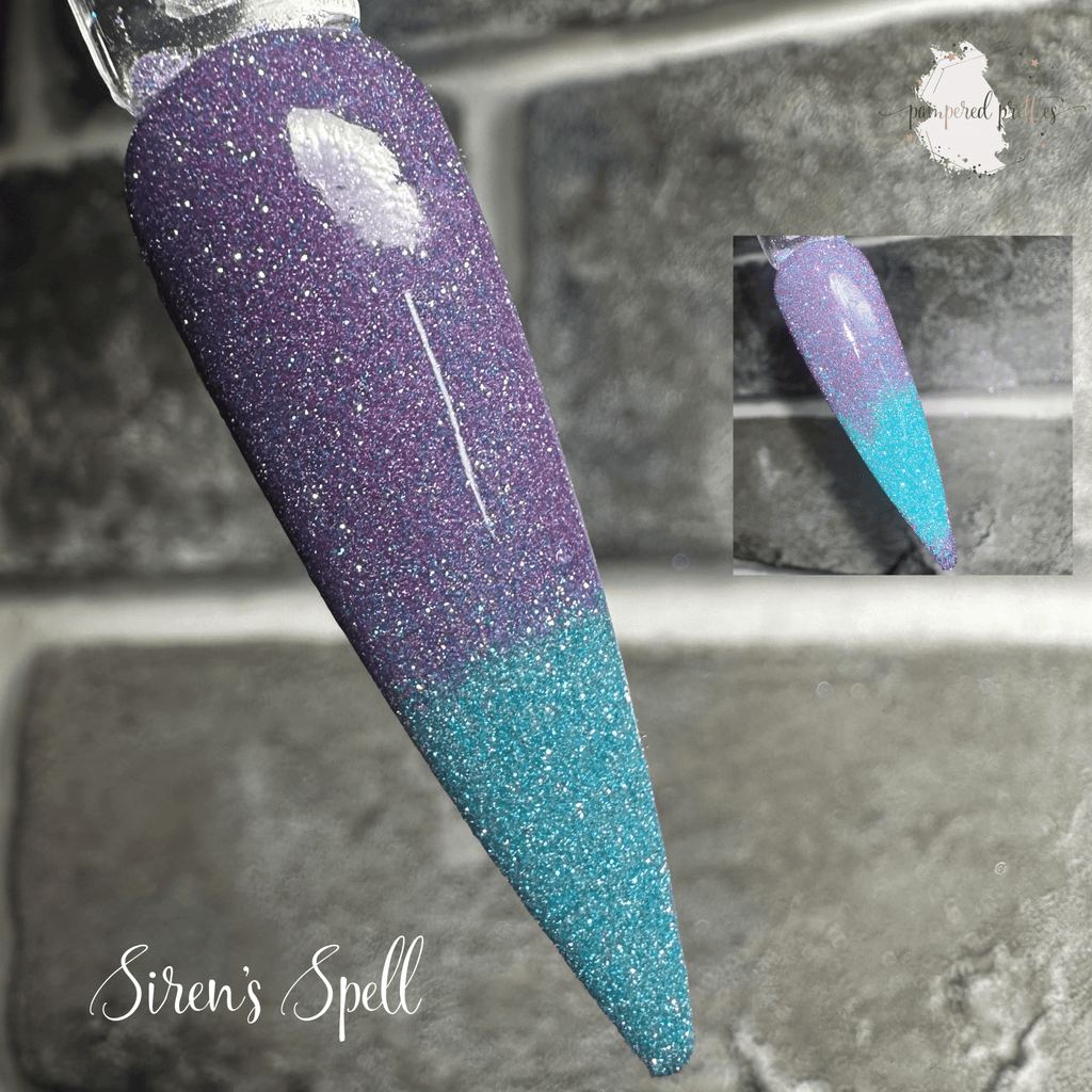 Siren's Spell - Thermal Reflective Glitter Dip Powder - Pampered Pretties
